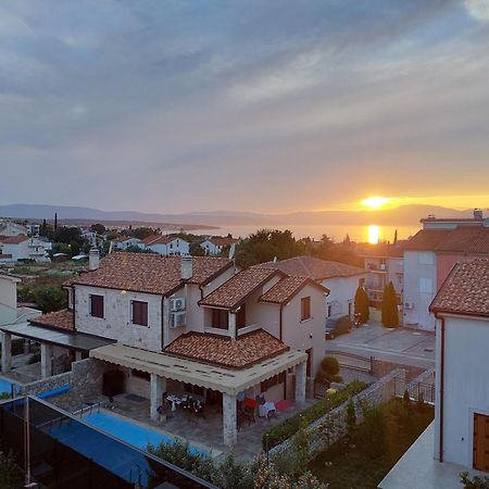 Apartamento Penthouse Rosa Malinska Exterior foto